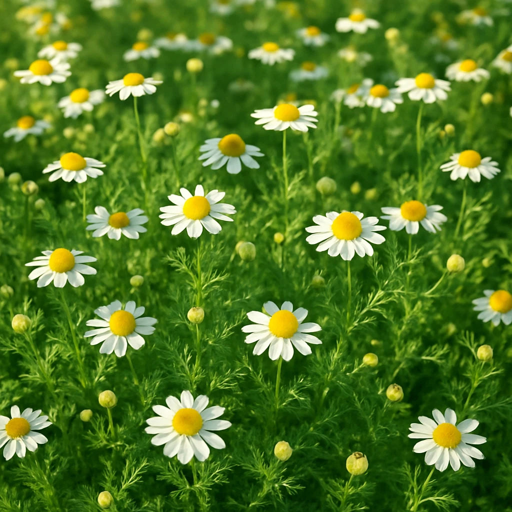 Roman Chamomile Seeds – Perennial Tea Herb & Fragrant Ground Cover
