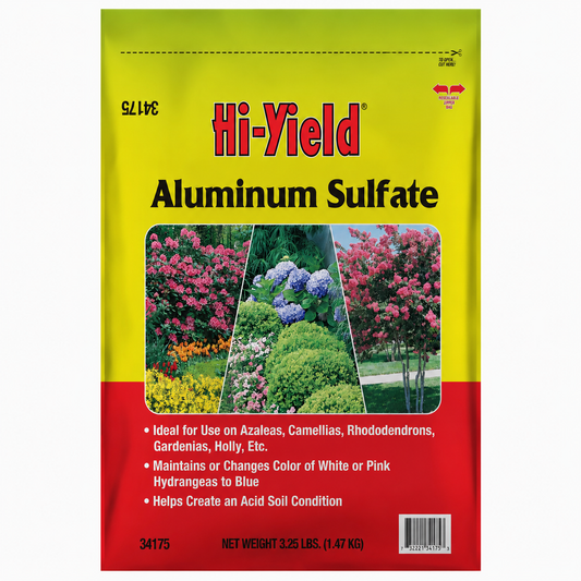 Aluminum Sulfate Soil Acidifier for Blue Hydrangeas & Camellias 3.25 lb