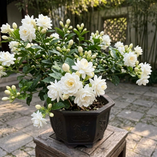 Jasmine Flower Seeds – Fragrant White Climbing Flowers for Garden