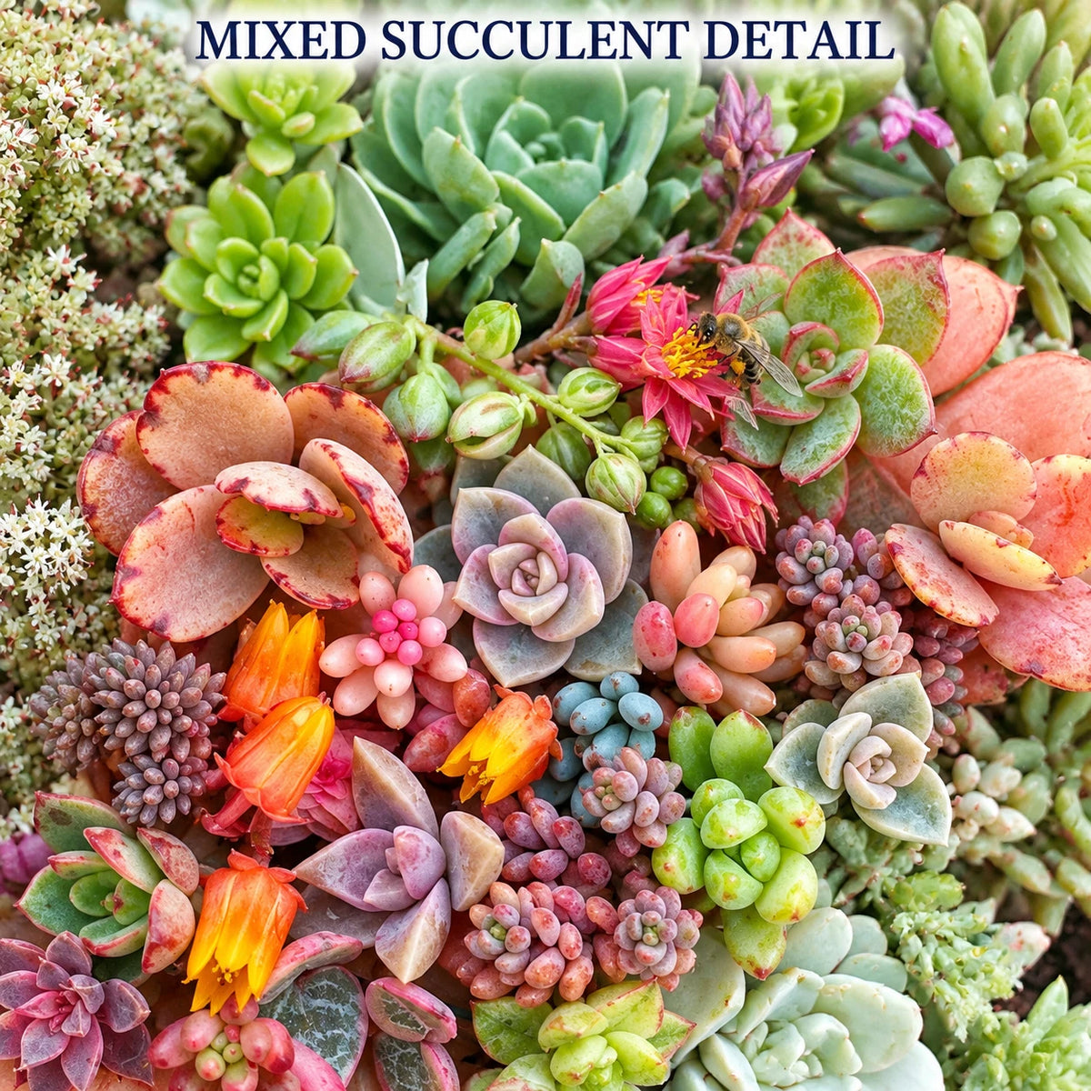 Rare Mixed Succulent Seeds – Beautiful Garden Variety Pack