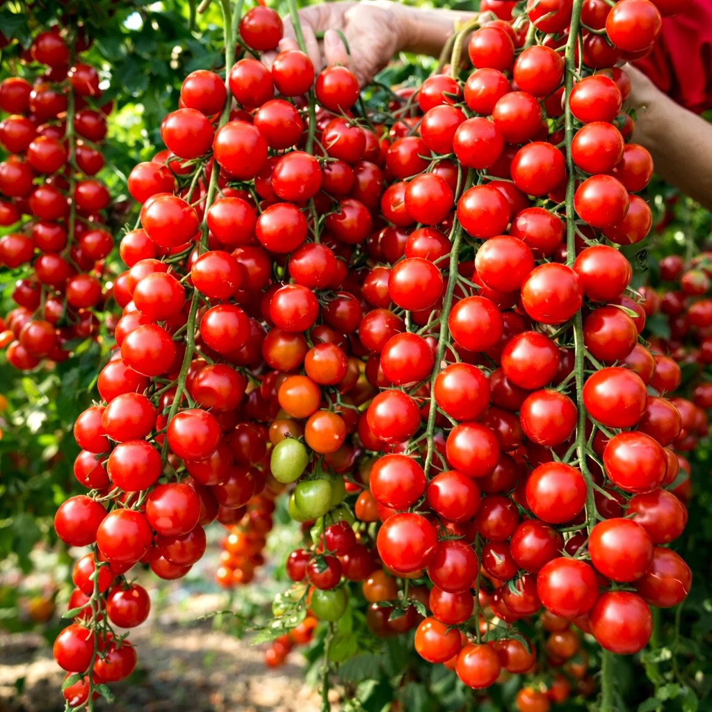 Super Sweet Cherry Tomato Seeds – Heirloom Non-GMO for Vegetable Gardens