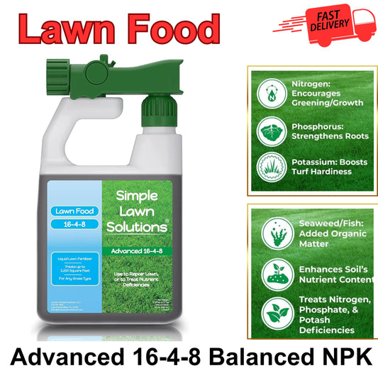 16-4-8 Lawn Food Liquid Fertilizer Spray for All Grass Types
