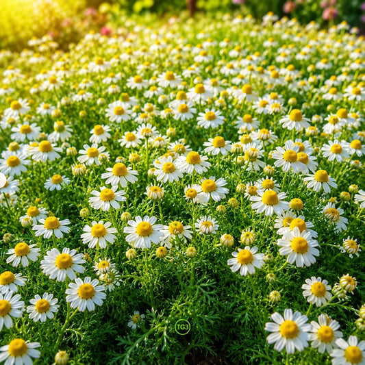 Roman Chamomile Seeds – Perennial Tea Herb & Fragrant Ground Cover