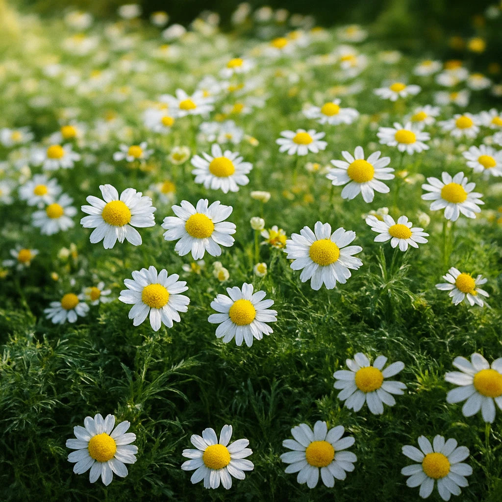 Roman Chamomile Seeds – Perennial Tea Herb & Fragrant Ground Cover