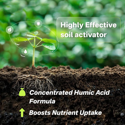Soil Activator with Humic Acid for Strong Roots & Healthy Plants