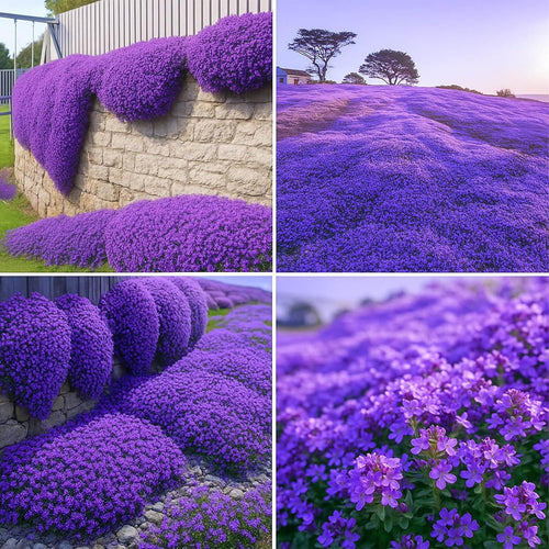 Purple Creeping Thyme Seeds – Perennial Ground Cover for Sunny Gardens