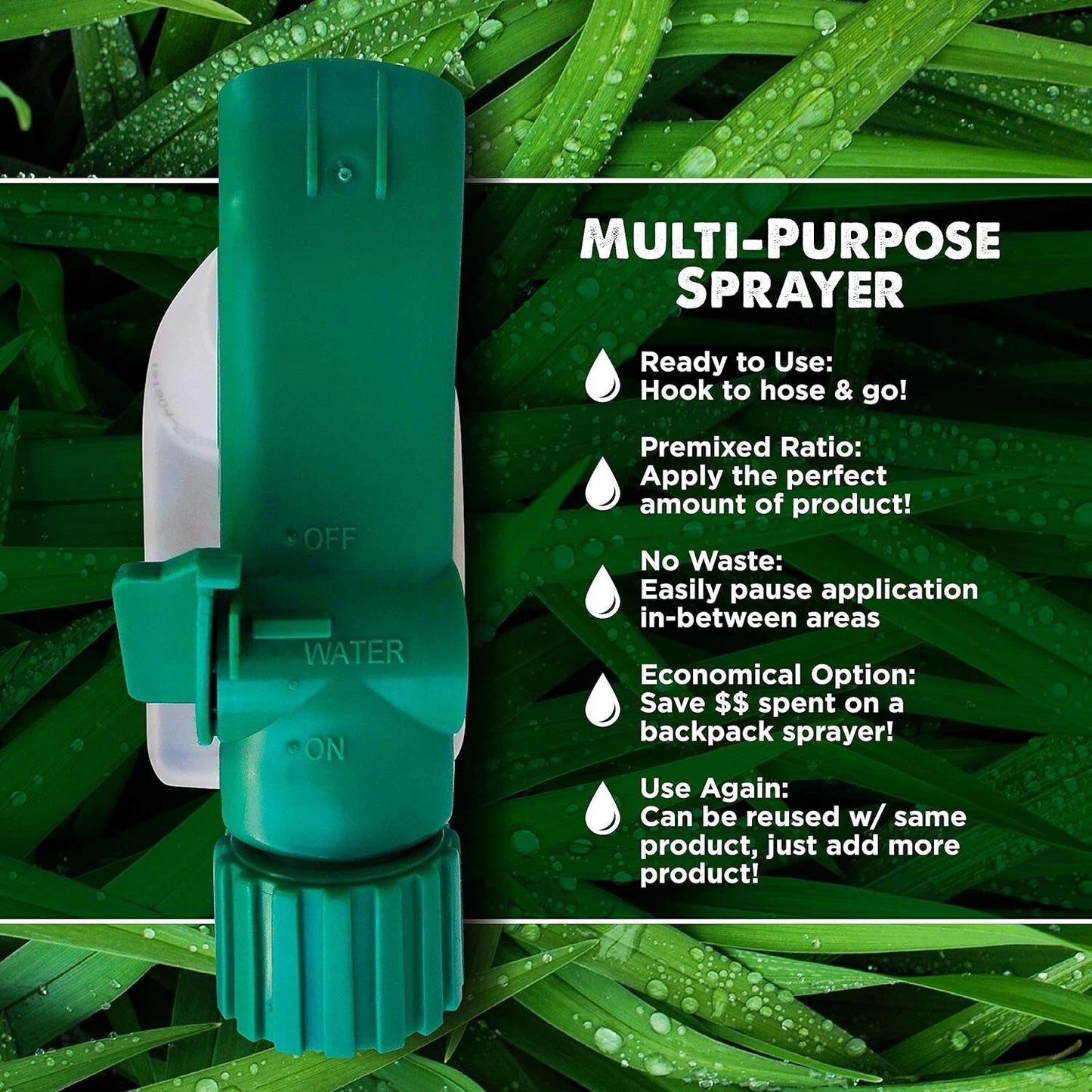 16-4-8 Lawn Food Liquid Fertilizer Spray for All Grass Types
