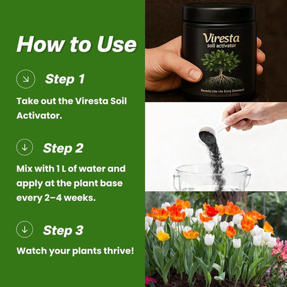 Soil Activator with Humic Acid for Strong Roots & Healthy Plants