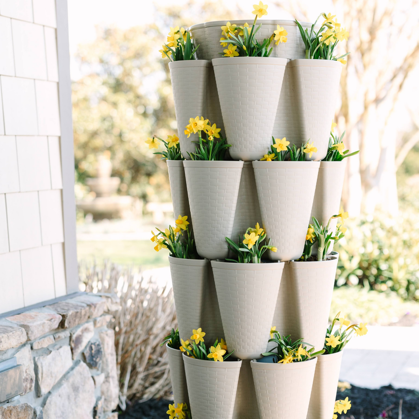 GreenStalk 5-Tier Vertical Planter Basketweave