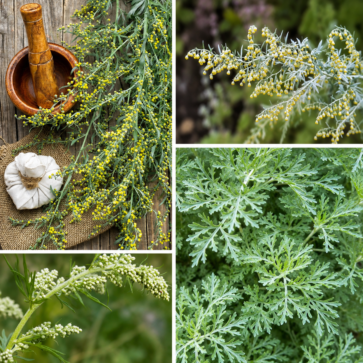 500 Wormwood (Artemisia absinthium) Seeds – Perennial Medicinal Herb