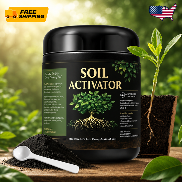 Soil Activator with Humic Acid for Strong Roots & Healthy Plants